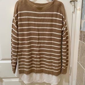 Striped Sweater Dress